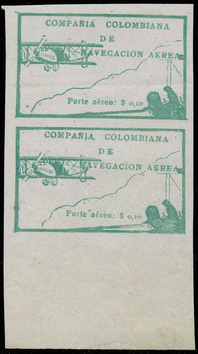 Lot 3197 - colombie poste aerienne - Francois Feldman F.C.N.P François FELDMAN sale #127 Lot 3197 - colombie poste aerienne - Francois Feldman F.C.N.P François FELDMAN sale #127