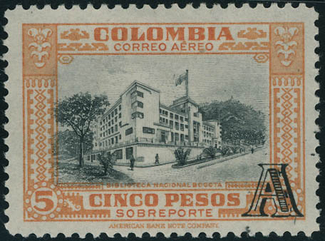 Lot 3200 - colombie poste aerienne - Francois Feldman F.C.N.P François FELDMAN sale #127 Lot 3200 - colombie poste aerienne - Francois Feldman F.C.N.P François FELDMAN sale #127