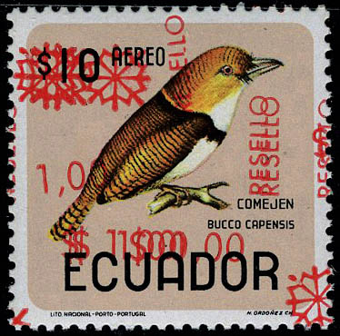 Lot 3245 - equateur poste aerienne -  Francois Feldman F.C.N.P François FELDMAN sale #127