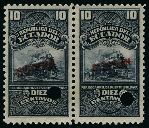 Lot 3246 - equateur timbres-télégraphe -  Francois Feldman F.C.N.P François FELDMAN sale #127