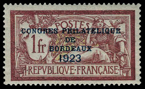Lot 331 - France a partir de 1900 - Francois Feldman F.C.N.P François FELDMAN sale #127 Lot 331 - France a partir de 1900 - Francois Feldman F.C.N.P François FELDMAN sale #127