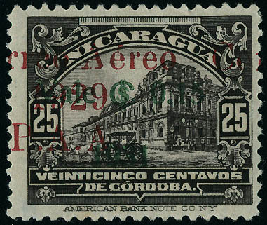 Lot 3391 - nicaragua poste aerienne -  Francois Feldman F.C.N.P François FELDMAN sale #127