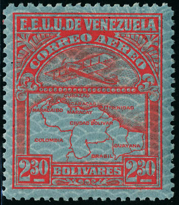 Lot 3472 - Venezuela poste aerienne - Francois Feldman F.C.N.P François FELDMAN sale #127 Lot 3472 - Venezuela poste aerienne - Francois Feldman F.C.N.P François FELDMAN sale #127