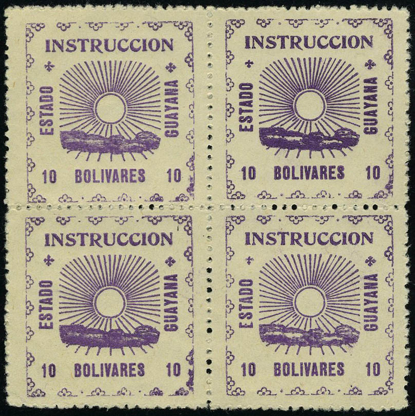 Lot 3475 - Venezuela TIMBRES FISCAUX-POSTAUX - Francois Feldman F.C.N.P François FELDMAN sale #127 Lot 3475 - Venezuela TIMBRES FISCAUX-POSTAUX - Francois Feldman F.C.N.P François FELDMAN sale #127