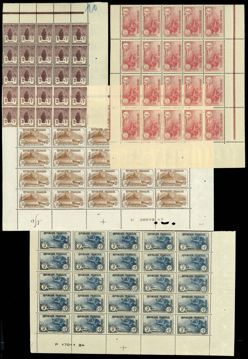 Lot 350 - France a partir de 1900 - Francois Feldman F.C.N.P François FELDMAN sale #127 Lot 350 - France a partir de 1900 - Francois Feldman F.C.N.P François FELDMAN sale #127