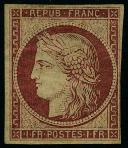 Lot 39 - France 2.eme.republique - Francois Feldman F.C.N.P François FELDMAN sale #127 Lot 39 - France 2.eme.republique - Francois Feldman F.C.N.P François FELDMAN sale #127