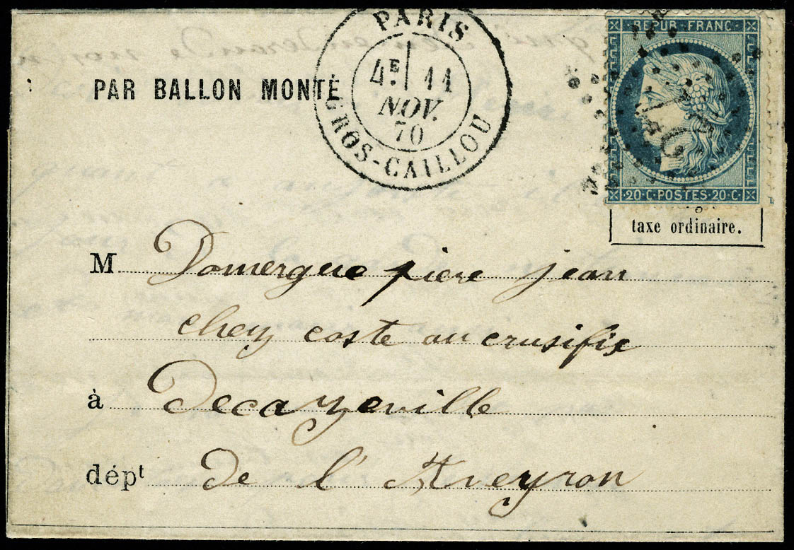Lot 4 - France ballons montés -  Francois Feldman F.C.N.P François FELDMAN sale #127