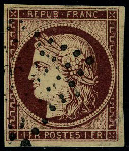 Lot 41 - France 2.eme.republique - Francois Feldman F.C.N.P François FELDMAN sale #127 Lot 41 - France 2.eme.republique - Francois Feldman F.C.N.P François FELDMAN sale #127