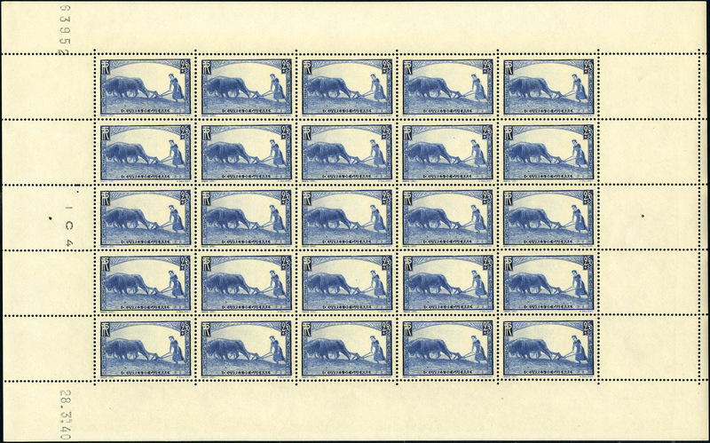 Lot 494 - France a partir de 1900 - Francois Feldman F.C.N.P François FELDMAN sale #127 Lot 494 - France a partir de 1900 - Francois Feldman F.C.N.P François FELDMAN sale #127