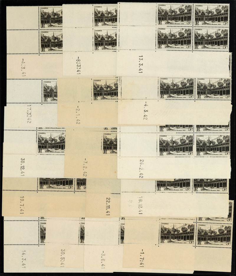 Lot 498 - France a partir de 1900 - Francois Feldman F.C.N.P François FELDMAN sale #127 Lot 498 - France a partir de 1900 - Francois Feldman F.C.N.P François FELDMAN sale #127