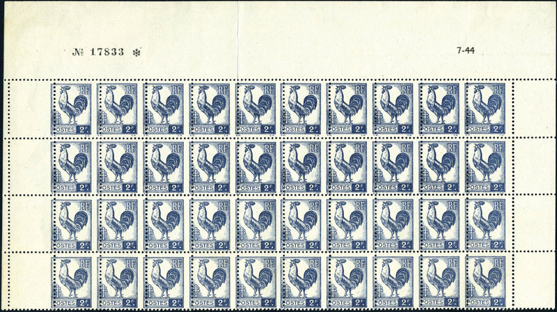 Lot 513 - France a partir de 1900 - Francois Feldman F.C.N.P François FELDMAN sale #127 Lot 513 - France a partir de 1900 - Francois Feldman F.C.N.P François FELDMAN sale #127