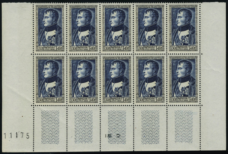 Lot 539 - France a partir de 1900 - Francois Feldman F.C.N.P François FELDMAN sale #127 Lot 539 - France a partir de 1900 - Francois Feldman F.C.N.P François FELDMAN sale #127