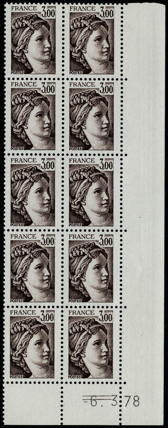 Lot 615 - France a partir de 1900 -  Francois Feldman F.C.N.P François FELDMAN sale #127