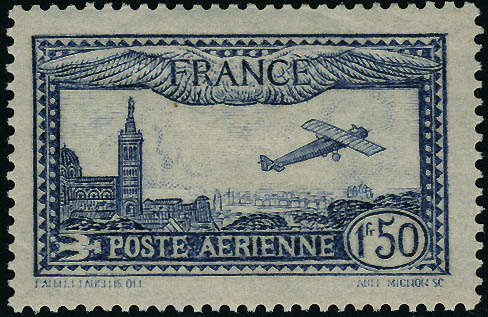 Lot 708 - France poste aerienne - Francois Feldman F.C.N.P François FELDMAN sale #127 Lot 708 - France poste aerienne - Francois Feldman F.C.N.P François FELDMAN sale #127