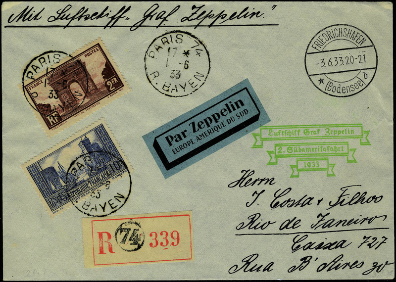 Lot 717 - France poste aerienne - Francois Feldman F.C.N.P François FELDMAN sale #127 Lot 717 - France poste aerienne - Francois Feldman F.C.N.P François FELDMAN sale #127