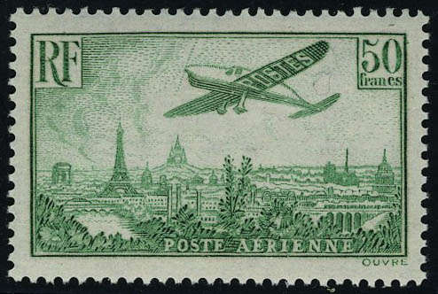 Lot 727 - France poste aerienne -  Francois Feldman F.C.N.P François FELDMAN sale #127