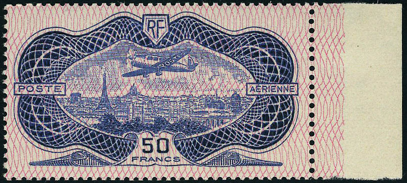 Lot 733 - France poste aerienne -  Francois Feldman F.C.N.P François FELDMAN sale #127