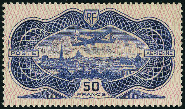 Lot 735 - France poste aerienne -  Francois Feldman F.C.N.P François FELDMAN sale #127