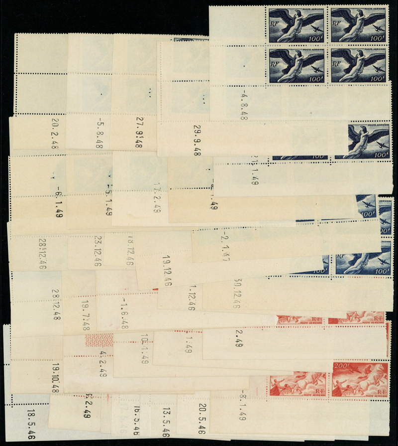 Lot 742 - France poste aerienne -  Francois Feldman F.C.N.P François FELDMAN sale #127