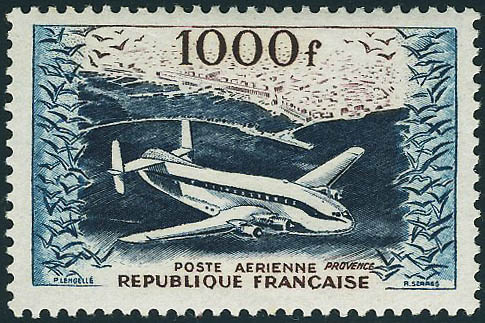 Lot 745 - France poste aerienne -  Francois Feldman F.C.N.P François FELDMAN sale #127