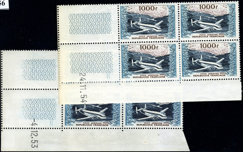 Lot 759 - France poste aerienne - Francois Feldman F.C.N.P François FELDMAN sale #127 Lot 759 - France poste aerienne - Francois Feldman F.C.N.P François FELDMAN sale #127