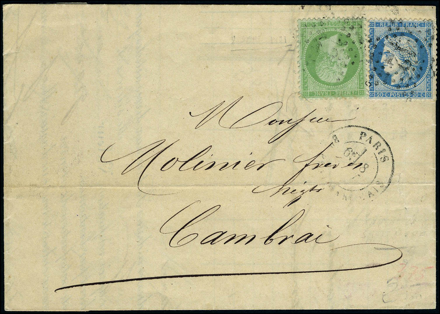 Lot 76 - France second empire - Francois Feldman F.C.N.P François FELDMAN sale #127 Lot 76 - France second empire - Francois Feldman F.C.N.P François FELDMAN sale #127
