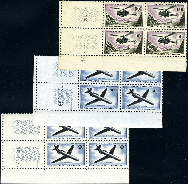 Lot 761 - France poste aerienne - Francois Feldman F.C.N.P François FELDMAN sale #127 Lot 761 - France poste aerienne - Francois Feldman F.C.N.P François FELDMAN sale #127