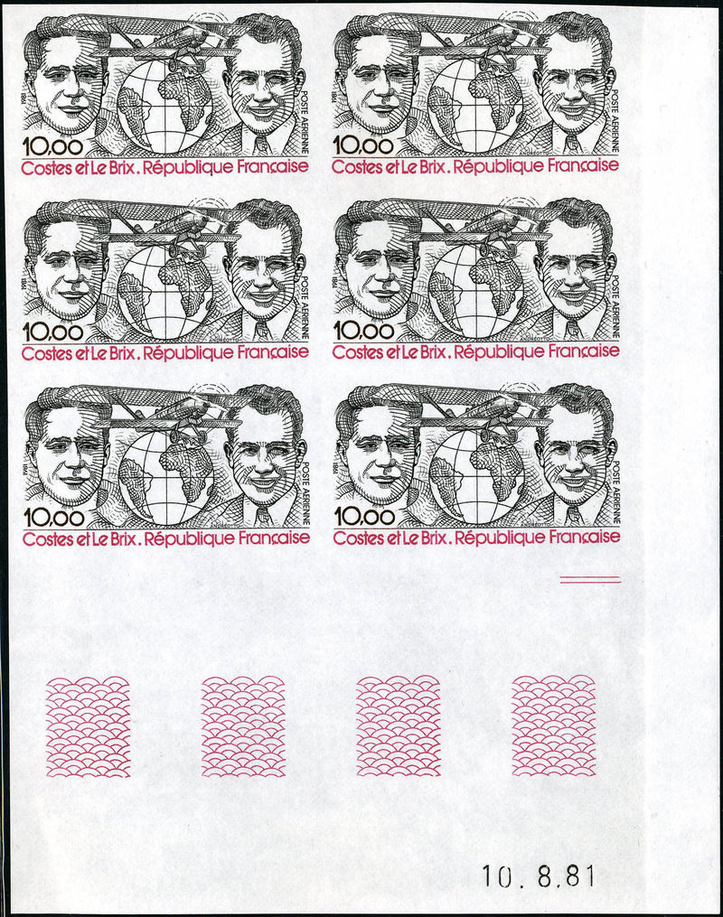Lot 763 - France poste aerienne - Francois Feldman F.C.N.P François FELDMAN sale #127 Lot 763 - France poste aerienne - Francois Feldman F.C.N.P François FELDMAN sale #127