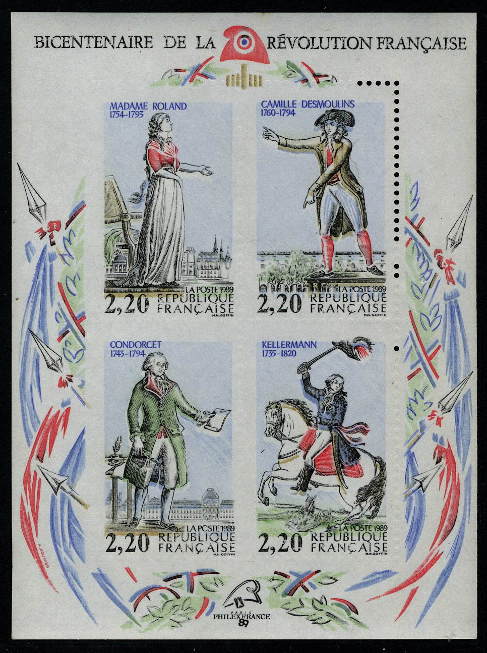Lot 780 - France BLOCS & FEUILLETS - Francois Feldman F.C.N.P François FELDMAN sale #127 Lot 780 - France BLOCS & FEUILLETS - Francois Feldman F.C.N.P François FELDMAN sale #127
