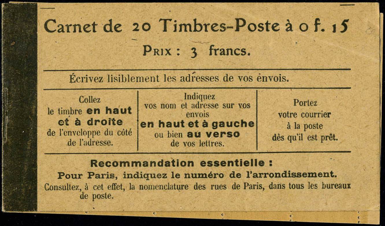 Lot 787 - France carnets - Francois Feldman F.C.N.P François FELDMAN sale #127 Lot 787 - France carnets - Francois Feldman F.C.N.P François FELDMAN sale #127