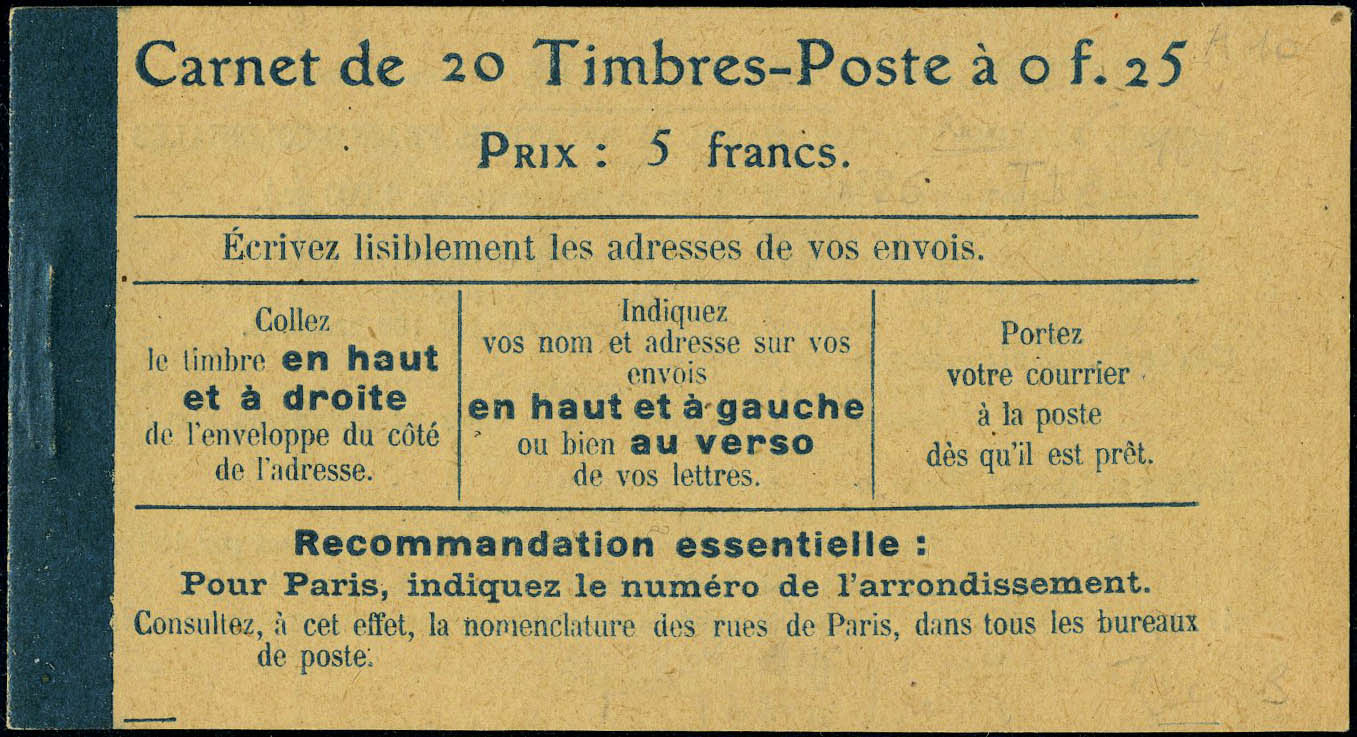 Lot 793 - France carnets - Francois Feldman F.C.N.P François FELDMAN sale #127 Lot 793 - France carnets - Francois Feldman F.C.N.P François FELDMAN sale #127