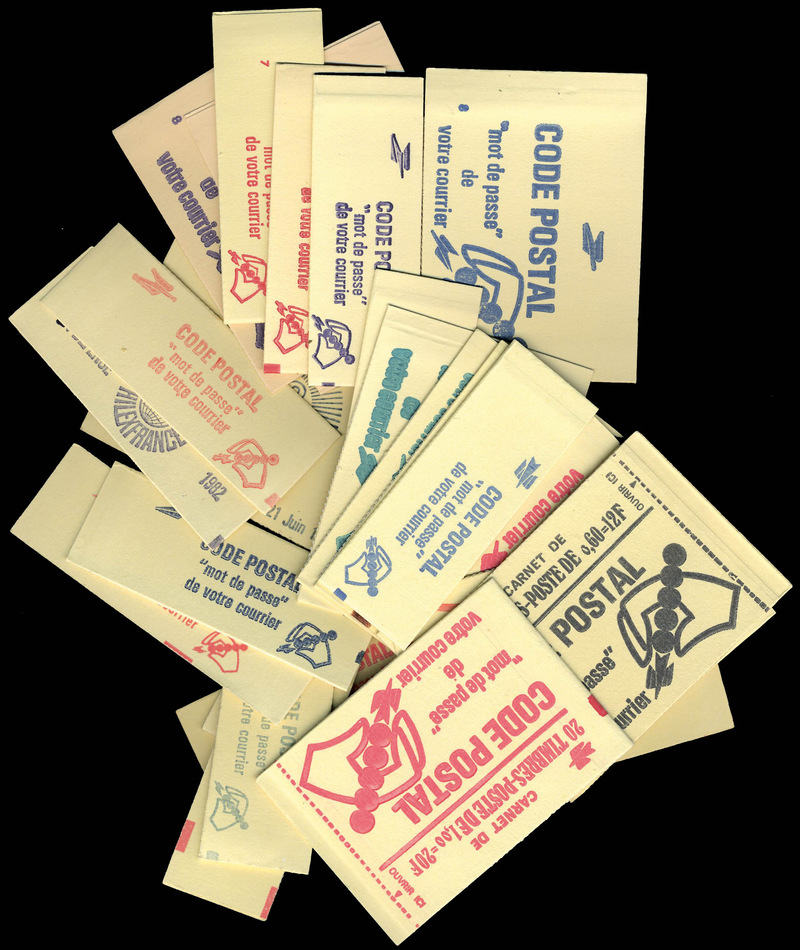 Lot 819 - France carnets - Francois Feldman F.C.N.P François FELDMAN sale #127 Lot 819 - France carnets - Francois Feldman F.C.N.P François FELDMAN sale #127