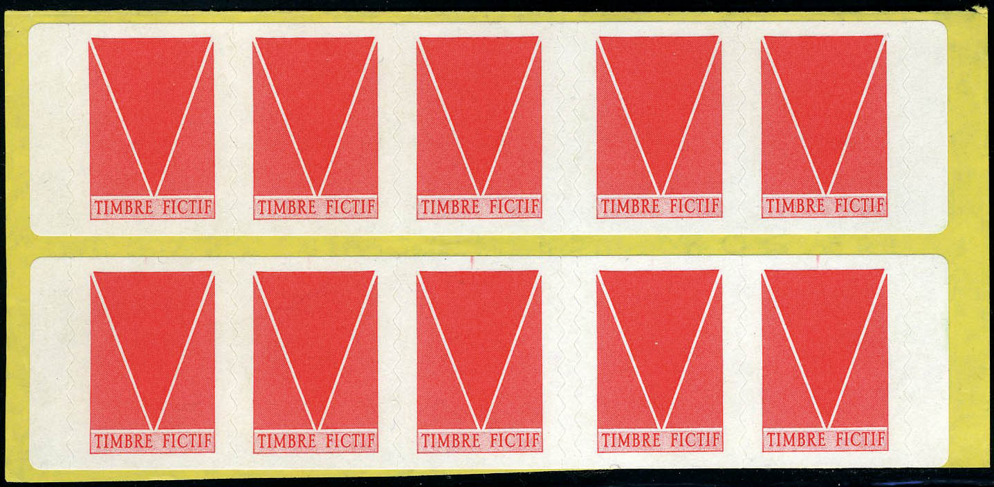 Lot 838 - France carnets -  Francois Feldman F.C.N.P François FELDMAN sale #127