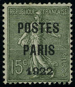 Lot 851 - France preobliteres - Francois Feldman F.C.N.P François FELDMAN sale #127 Lot 851 - France preobliteres - Francois Feldman F.C.N.P François FELDMAN sale #127
