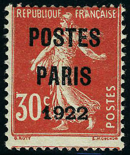 Lot 852 - France preobliteres - Francois Feldman F.C.N.P François FELDMAN sale #127 Lot 852 - France preobliteres - Francois Feldman F.C.N.P François FELDMAN sale #127