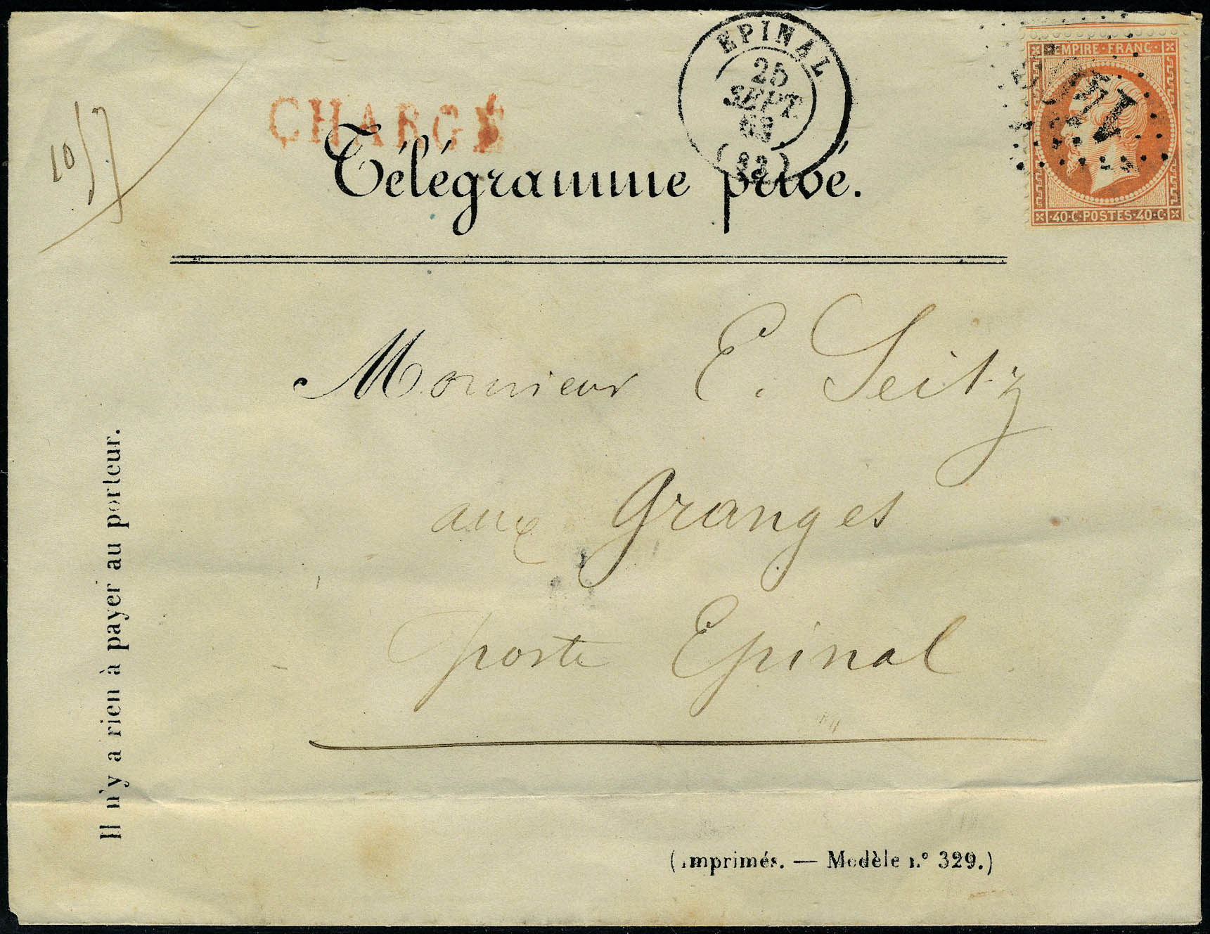 Lot 86 - France second empire - Francois Feldman F.C.N.P François FELDMAN sale #127 Lot 86 - France second empire - Francois Feldman F.C.N.P François FELDMAN sale #127