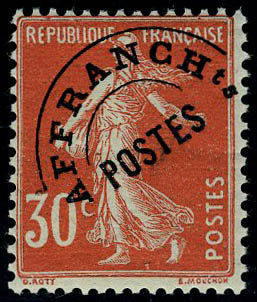 Lot 860 - France preobliteres - Francois Feldman F.C.N.P François FELDMAN sale #127 Lot 860 - France preobliteres - Francois Feldman F.C.N.P François FELDMAN sale #127