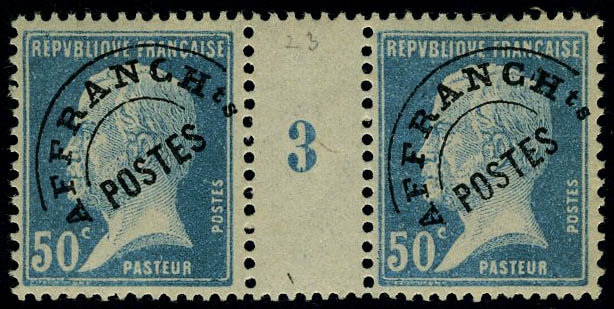 Lot 862 - France preobliteres - Francois Feldman F.C.N.P François FELDMAN sale #127 Lot 862 - France preobliteres - Francois Feldman F.C.N.P François FELDMAN sale #127