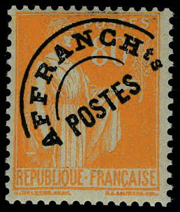 Lot 865 - France preobliteres - Francois Feldman F.C.N.P François FELDMAN sale #127 Lot 865 - France preobliteres - Francois Feldman F.C.N.P François FELDMAN sale #127