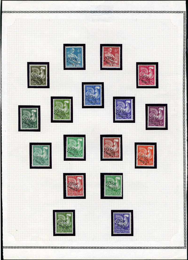 Lot 870 - France preobliteres - Francois Feldman F.C.N.P François FELDMAN sale #127 Lot 870 - France preobliteres - Francois Feldman F.C.N.P François FELDMAN sale #127