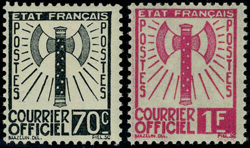Lot 889 - France timbres de service - Francois Feldman F.C.N.P François FELDMAN sale #127 Lot 889 - France timbres de service - Francois Feldman F.C.N.P François FELDMAN sale #127