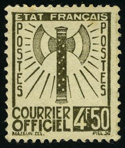 Lot 890 - France timbres de service - Francois Feldman F.C.N.P François FELDMAN sale #127 Lot 890 - France timbres de service - Francois Feldman F.C.N.P François FELDMAN sale #127