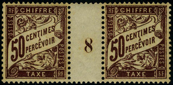 Lot 919 - France timbres-taxe - Francois Feldman F.C.N.P François FELDMAN sale #127 Lot 919 - France timbres-taxe - Francois Feldman F.C.N.P François FELDMAN sale #127
