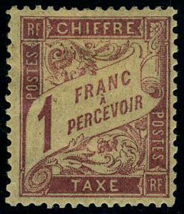 Lot 921 - France timbres-taxe - Francois Feldman F.C.N.P François FELDMAN sale #127 Lot 921 - France timbres-taxe - Francois Feldman F.C.N.P François FELDMAN sale #127
