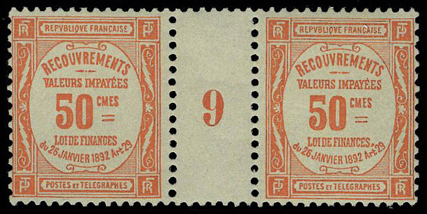 Lot 924 - France timbres-taxe - Francois Feldman F.C.N.P François FELDMAN sale #127 Lot 924 - France timbres-taxe - Francois Feldman F.C.N.P François FELDMAN sale #127