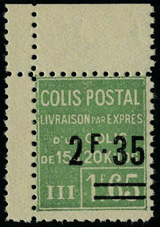 Lot 945 - France colis postaux -  Francois Feldman F.C.N.P François FELDMAN sale #127
