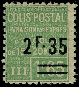 Lot 946 - France colis postaux -  Francois Feldman F.C.N.P François FELDMAN sale #127