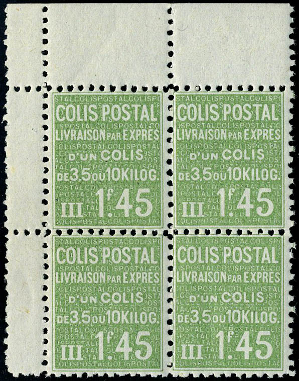 Lot 948 - France colis postaux -  Francois Feldman F.C.N.P François FELDMAN sale #127