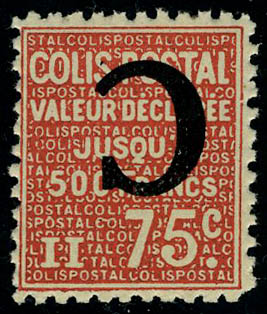 Lot 952 - France colis postaux - Francois Feldman F.C.N.P François FELDMAN sale #127 Lot 952 - France colis postaux - Francois Feldman F.C.N.P François FELDMAN sale #127