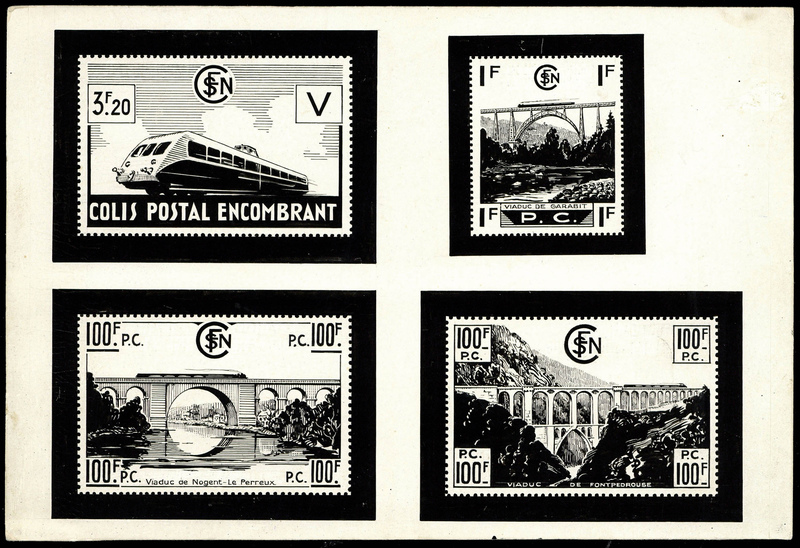 Lot 957 - France colis postaux - Francois Feldman F.C.N.P François FELDMAN sale #127 Lot 957 - France colis postaux - Francois Feldman F.C.N.P François FELDMAN sale #127
